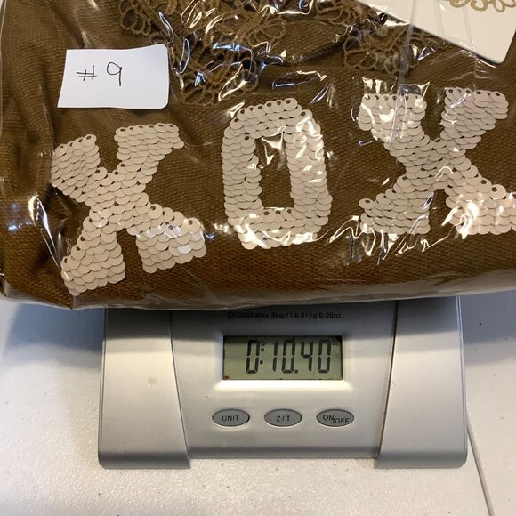 NWT Mia Joy Girl’s Dress Size 8 – XOXO, Puff Sleeve, Crocheted Collar, Holiday - Picture 9 of 9